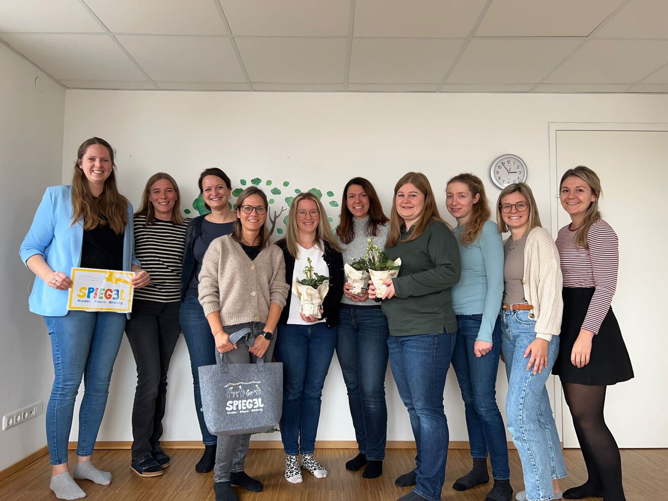 Sabine Mager (Regionsbegleitung), Angelika Froschaur, Bianca Dorfer, Bernadette Dorfer, Claudia Bumberger, Andrea Karl, Magdalena Starlinger, Magdalena Bruckner, Lena Raab, Melanie Raab