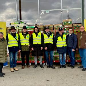 Einkaufsaktion des Lions Club Traun