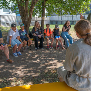 Spielerisch entdecken die Kinder zentrale Botschaften der Bibel