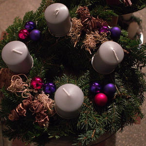 Adventkranzsegnung