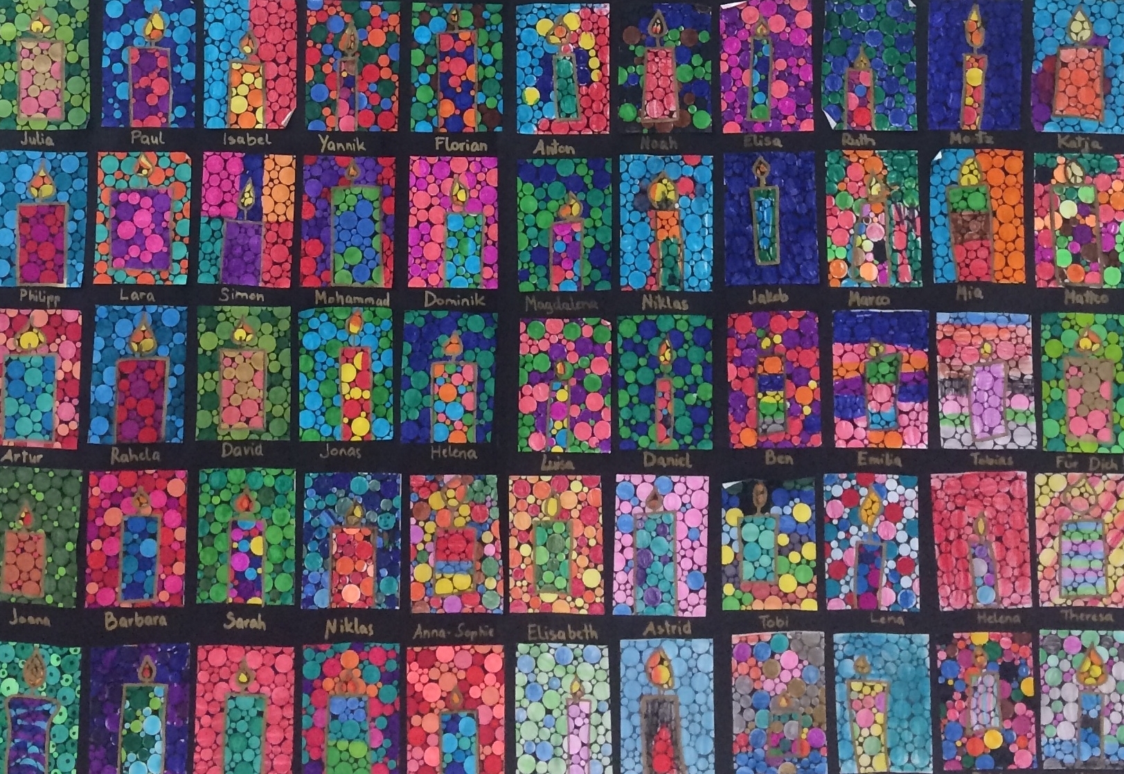 Weihnachtskerzen / Julia Loderbauer Weihnachtskerzen