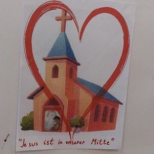 Jesus ist in unserer Mitte. Das zeigen wir ...