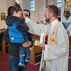 Segensfeier für alle 2024 getauften Kinder
