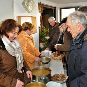 kostenlose Suppenausschank