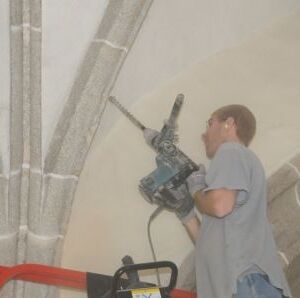 Elektroinstallationen und Betonieren