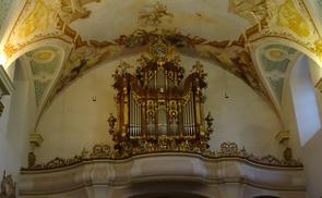 Metzler-Orgel in der Stiftskirche Reichersberg. © Stefanie Petelin