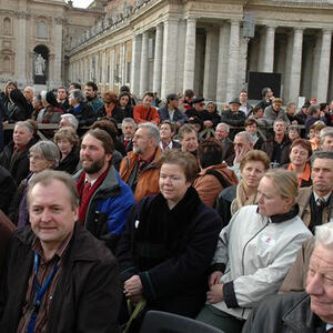 Rom - Christbaum für Papst