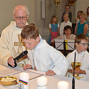 Erstkommunion 2018 in der Pfarre Kopfing