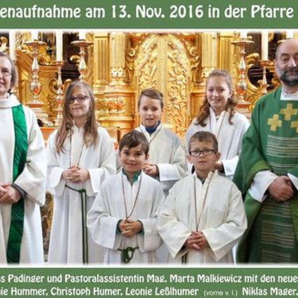 MinistrantInnenaufnahme