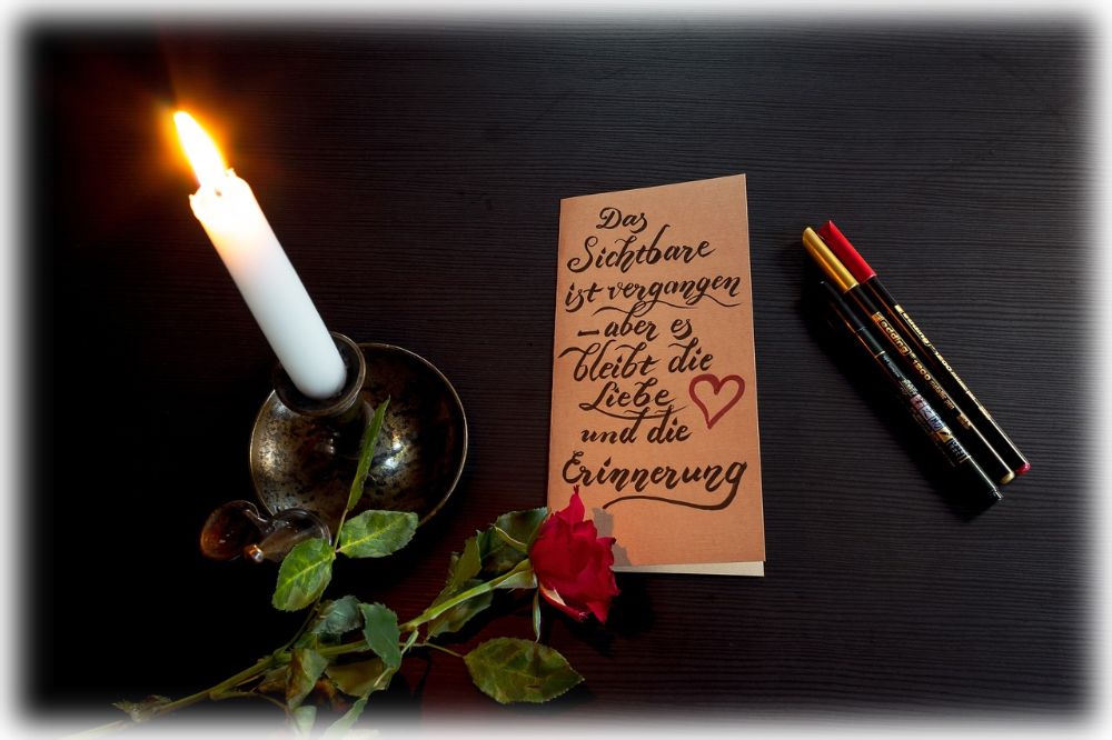 Trauerspruch / Bild von Stefan Schweihofer auf