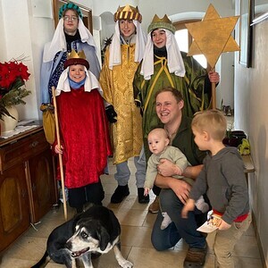 freundlicher Empfang