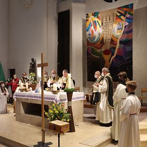 Begräbnis Franz Kastberger in St. Quirinus - Kleinmünchen