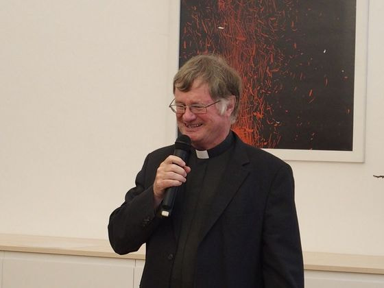 Bischof Manfred Scheuer bei der Laudatio / © KirchenZeitung / Fellinger Bischof Manfred Scheuer bei der Laudatio