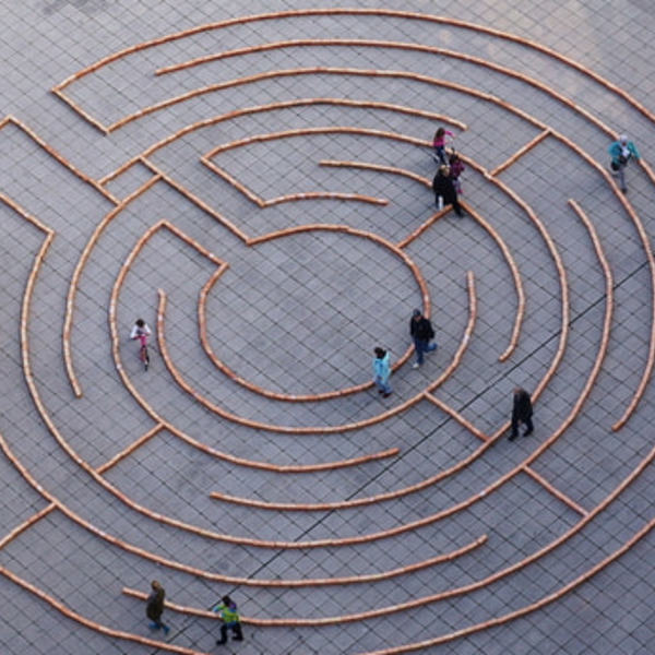 Labyrinth am Domplatz