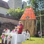 Die Pfadfindergruppe Freistadt feiert heuer das 100-jährige Bestehen. Gefeiert wurde dies unter Anderem mit einer Messe im Stadtgraben beim Scheiblingturm.  Die Pfarre Freistadt gratuliert herzlich.