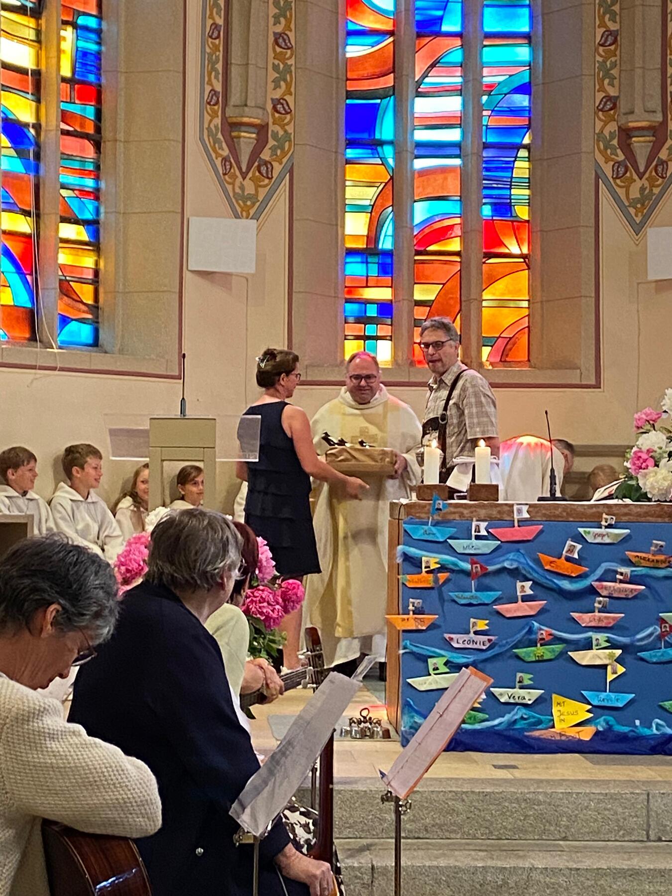 Amtseinführung P. Otto / Franz Gaisbauer