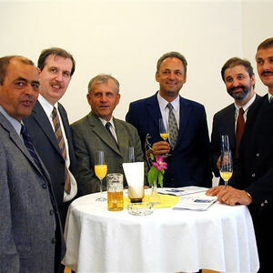 Pfarrvisitation - Empfang Behördenvertreter