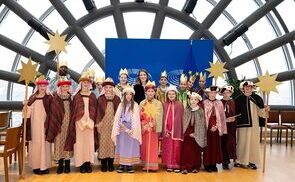 Sternsingen im EU-Parlament