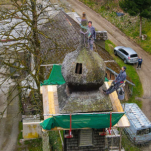 Renovierung Turm Bründlkirche