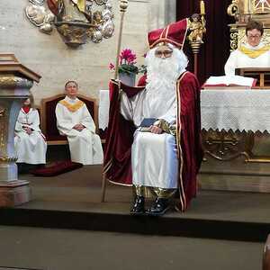 Kinderkirche und Nikolausbesuch in der Kirche