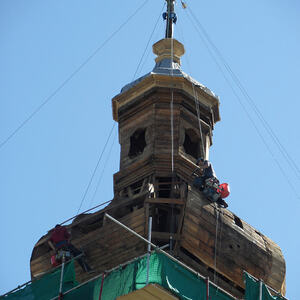 Sanierung der Turmkuppel 2017