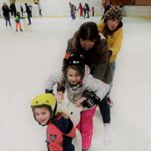 Eislaufen mit den Minis