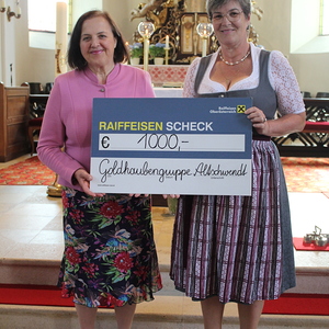 Spende Goldhaubenfrauen