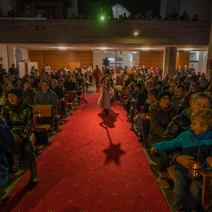 Kindermette in der Pfarre Kirchdorf an der Krems. Gestalltung Jungschar-Team Kirchdorf