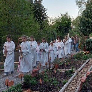 Osterfeuer im Klostergarten 2025