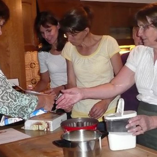 Mütterrunde im Schloß