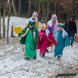 Sternsinger unterwegs in Kirchdorf/Krems