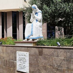 In der „Mutter Teresa Kirche“ feierten wir den Sonntagswortgottesdienst