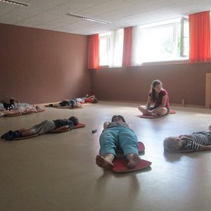 Zelten im Pfarrgarten