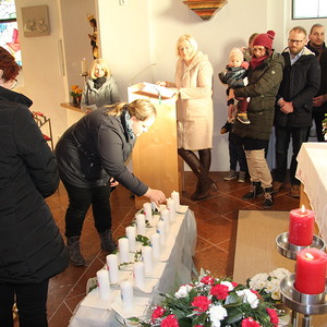 Lichtmessfeier am 5.2.2023 - Täuflingsgottesdienst