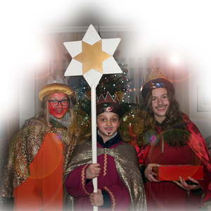 Sternsinger unterwegs