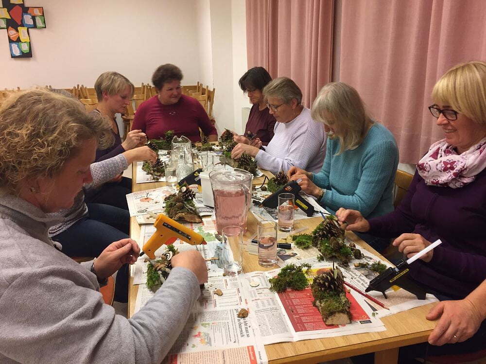 Bastelabend der Mütterrunde