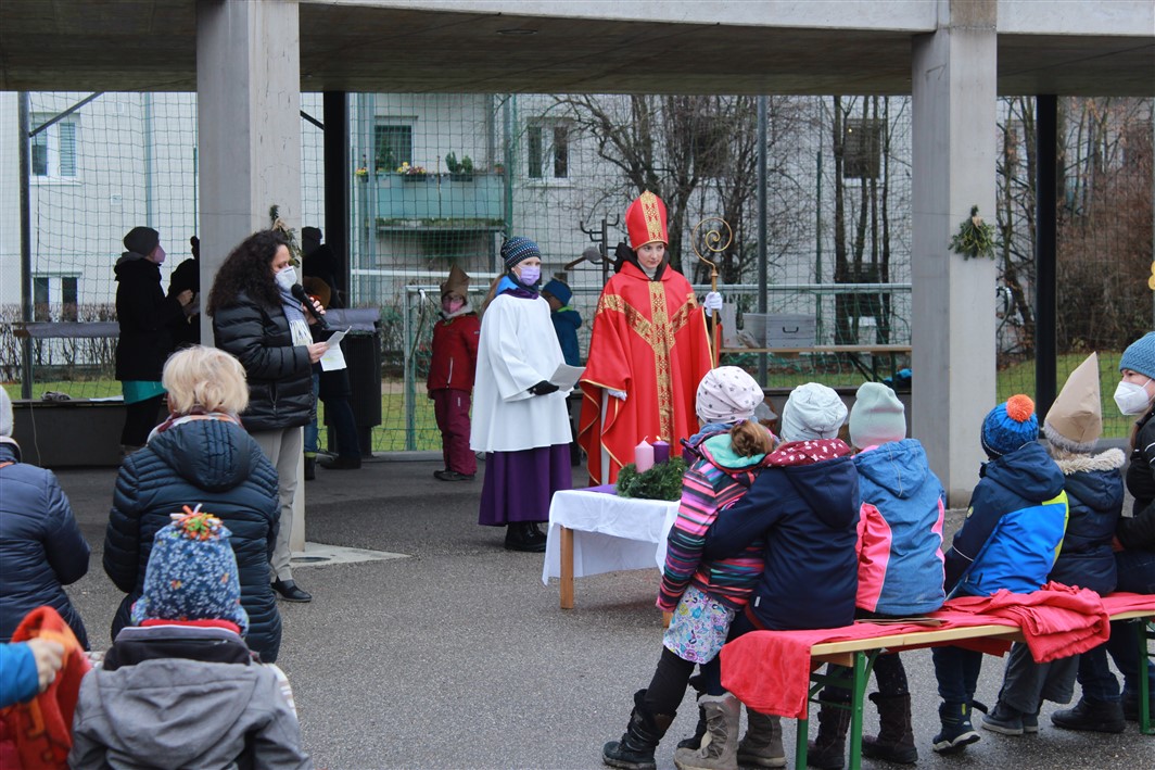 Kinderwortgottesdienst mit dem Nikolaus