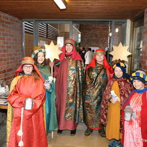 Fleißige Sternsinger trotzen dem Schnee