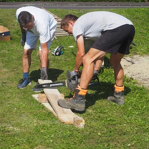 Für Nachschubreserven wird laufend vorgesorgt.