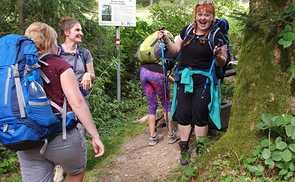 Eine Quelle schafft Freude