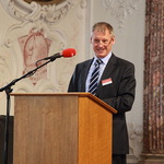 Dr. Franz Gruber, Rektor der KU Linz