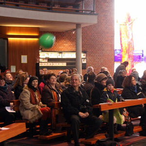 Faschingskindermesse und Pfadfinderfrühschoppen