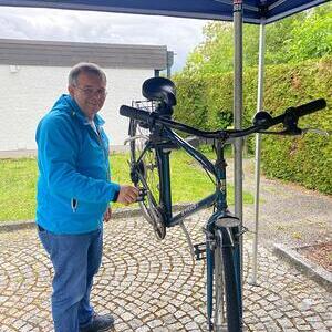 Bernhard Pirklbauer bei Fahrradcheck