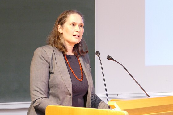 Univ.-Prof.in Dr.in Elisabeth Fritz, Professorin für Kunstwissenschaft und Ästhetik und Leiterin des Instituts für Geschichte und Theorie der Kunst.