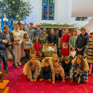 Kindermette mit Hirtenspiel der Katholischen Jungschar