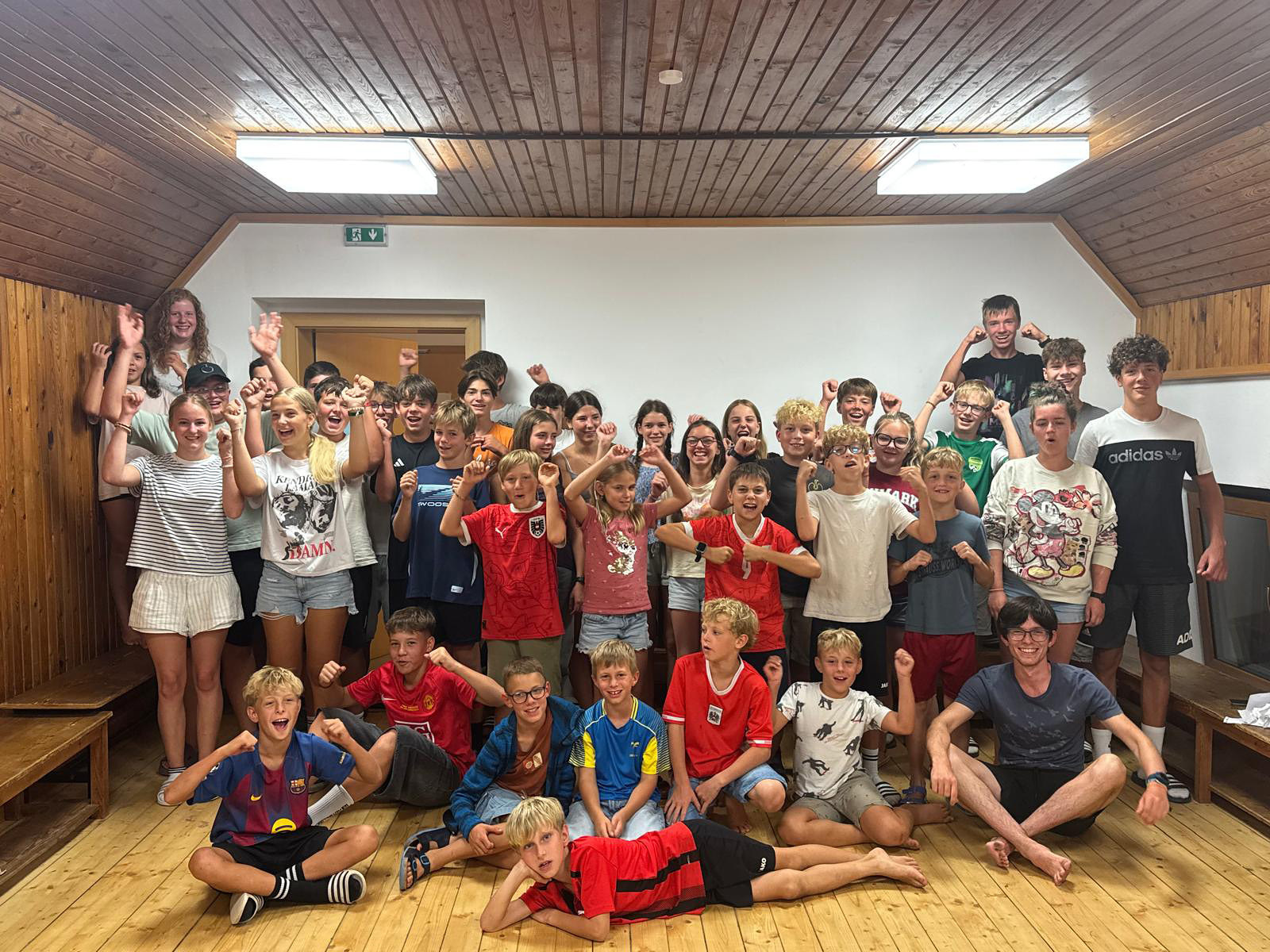 Gruppenfoto vom Jungscharlager 2026