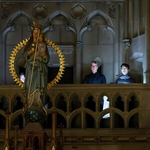 Präsentationskonzert Komponieren in HIMMLISCHER HÖHE im Mariendom Linz