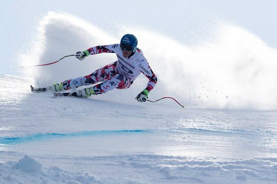 Matthias Mayer beim Weltcup in Garmisch 2015