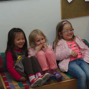 Hühner im Kindergarten