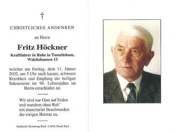 Fritz Höckner
